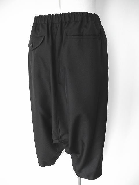 オープンセール 福袋 BLACK COMME 歩い des GARÇONS エステルサルエルパンツ M 黒 パンツ